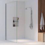 STEINBERG SERIA 100 Zestaw prysznicowy z baterią jednouchwytową i deszczownicą Chrom 100.2760 / 1002760