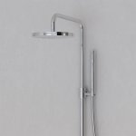 STEINBERG SERIA 100 Zestaw prysznicowy z baterią jednouchwytową i deszczownicą Chrom 100.2760 / 1002760