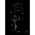 STEINBERG SERIA 160 Bateria umywalkowa jednouchwytowa bez korka Chrom 160.1720 / 1601720