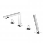 STEINBERG SERIA 160 Bateria wannowo-prysznicowa 4-otworowa Chrom 160.2402 / 1602402