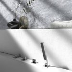 STEINBERG SERIA 160 Bateria wannowo-natryskowa 4-otworowa Chrom 160.2480 / 1602480