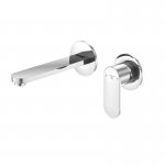 STEINBERG SERIA 170 Bateria umywalkowa jednouchwytowa podtynkowa element zewnętrzny Chrom 170.1804.3 / 17018043