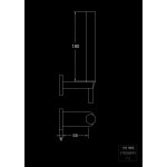 STEINBERG SERIA 170 Zestaw prysznicowy z uchwytem punktowym Chrom 170.1650 / 1701650