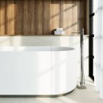 STEINBERG SERIA 205 Bateria wannowa wolnostojąca Chrom 205.1163 / 2051163