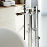 STEINBERG SERIA 205 Bateria wannowa wolnostojąca Chrom 205.1163 / 2051163