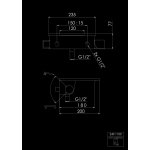 STEINBERG SERIA 240 Bateria wannowo-prysznicowa z mieszaczem 1/2” Chrom 240.1100 / 2401100
