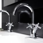 STEINBERG SERIA 250 Bateria umywalkowa z korkiem Chrom 250.1500 / 2501500