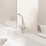 STEINBERG SERIA 250 Bateria umywalkowa z korkiem Chrom 250.1500 / 2501500