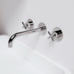 STEINBERG SERIA 250 Bateria umywalkowa 3-otworowa podtynkowa Chrom 250.1916 / 2501916