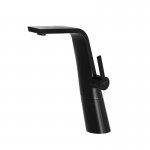 STEINBERG SERIA 260 Bateria umywalkowa jednouchwytowa bez korka Czarny mat 260.1700.1.S / 26017001S