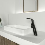 STEINBERG SERIA 260 Bateria umywalkowa jednouchwytowa bez korka Czarny mat 260.1700.1.S / 26017001S