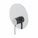 STEINBERG SERIA 260 Bateria wannowo-natryskowa podtynkowa element zewnętrzny Chrom 260.2243.3 / 26022433