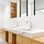 STEINBERG SERIA 280 Bateria umywalkowa jednootworowa z korkiem Chrom 280.1000 / 2801000