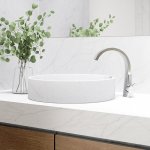 STEINBERG SERIA 280 Bateria umywalkowa jednootworowa z korkiem Chrom 280.1000 / 2801000