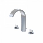 STEINBERG SERIA 280 bateria umywalkowa 3-otworowa nablatowa z korkiem Chrom 280.2000 / 2802000