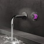 STEINBERG SERIA 390 iFlow Bateria umywalkowa podtynkowa w pełni elektroniczna Chrom 390.1810 / 3901810