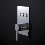 STEINBERG SERIA 390 Bateria natryskowa podtynkowa 3-drożna Chrom 390.2231 / 3902231