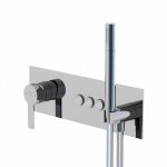 STEINBERG SERIA 390 Bateria natryskowa podtynkowa 4-drożna Chrom 390.2232 / 3902232