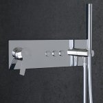 STEINBERG SERIA 390 Bateria natryskowa podtynkowa 4-drożna Chrom 390.2232 / 3902232