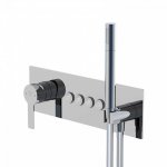 STEINBERG SERIA 390 Bateria natryskowa podtynkowa 4-drożna Chrom 390.2242 / 3902242