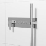 STEINBERG SERIA 390 Bateria natryskowa podtynkowa 4-drożna Chrom 390.2242 / 3902242