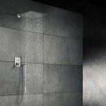 STEINBERG SERIA 390 Deszczownica ultrapłaska 400x400 mm Chrom 390.1683 / 3901683