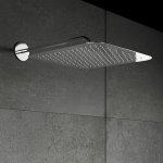 STEINBERG SERIA 390 Deszczownica ultrapłaska 400x400 mm Chrom 390.1683 / 3901683