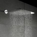 STEINBERG SERIA 390 Deszczownica ultrapłaska 400x400 mm Chrom 390.1683 / 3901683