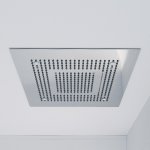 STEINBERG SERIA 390 Deszczownica Sensual Rain z diodami LED 600x600 mm Stal Szlachetna Chromowana 390.6620 / 3906620