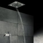 STEINBERG SERIA 390 Deszczownica Sensual Rain z diodami LED 600x600 mm Stal Szlachetna Chromowana 390.6620 / 3906620