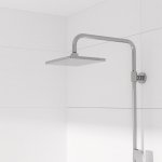STEINBERG SERIA 390 Zestaw prysznicowy z baterią termostatyczną i deszczownicą 258x186 mm Chrom 390.2700 / 3902700