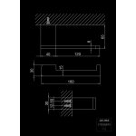 STEINBERG SERIA 420 Uchwyt na papier Chrom 420.2800 / 4202800