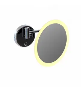 STEINBERG SERIA 650 Lusterko kosmetyczne z oświetleniem LED Chrom 650.9030 / 6509030