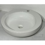   Tondo Umywalka stawiana na blat 50 cm biała 512WL W MAGAZYNIE!!