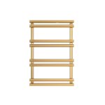 Sunerzha Apus Grzejnik łazienkowy ścienny 75x50 cm Złoty AP7550PG