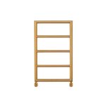 Sunerzha Bodes Grzejnik łazienkowy ścienny 80x50 cm Złoty szczotkowany BO8050BG