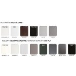 SystemCeram Mera Zlew podblatowy 55,1x44,1 czarny połysk z korkiem stal 53570168