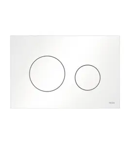  TECE Loop Przycisk spłukujący do WC podwójny 22x15 biały mat 9240926 W MAGAZYNIE!!