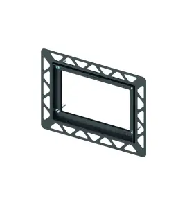 Tece Ramka montażowa WC do montażu zlicowanego chrom połysk 9240649