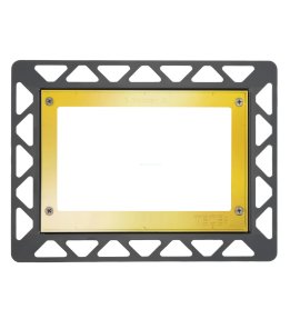 Tece Ramka montażowa WC do montażu zlicowanego pozłacany 9240648