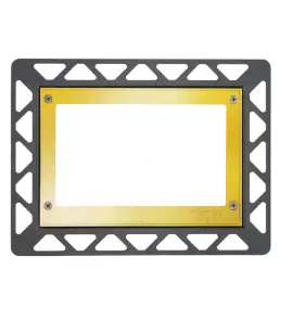 Tece Ramka montażowa WC do montażu zlicowanego pozłacany 9240648