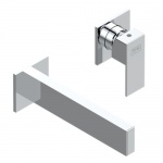 THG Harper Bateria Umywalkowa podtynkowa 2-otworowa chrom D7A.A02.6541