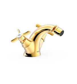 Tres Clasic Bateria bidetowa złoty 24212101OR