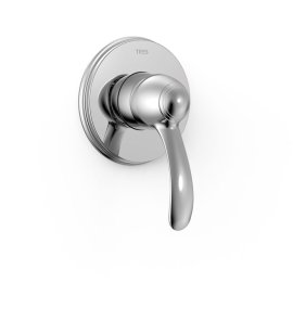 Tres Clasic Bateria prysznicowa podtynkowa 1-drożna chrom 24217701