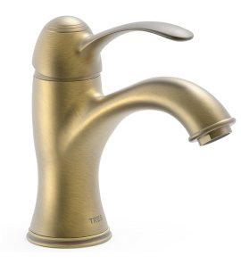 Tres Clasic Bateria umywalkowa mosiądz antyczny mat 24210301LM