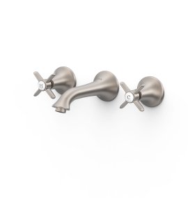 Tres Clasic Bateria umywalkowa podtynkowa stal 24215102AC