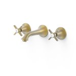 Tres Clasic Bateria umywalkowa podtynkowa mosiądz antyczny mat 24215102LM