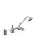 Tres Clasic Bateria wannowa 3-otworowa na brzeg wanny stal 24214501AC