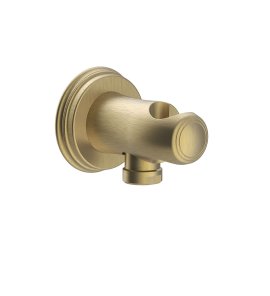 Tres Clasic Uchwyt prysznicowy z przyłączem wody do słuchawki prysznicowej mosiądz antyczny mat 24218201LM