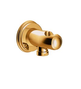 Tres Clasic Uchwyt prysznicowy z przyłączem wody do słuchawki prysznicowej złoty 24218201OR